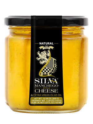 SILVA MANCHEGO STYLE CHEESE IN OLIVE OIL ORIGINAL FLAVOR